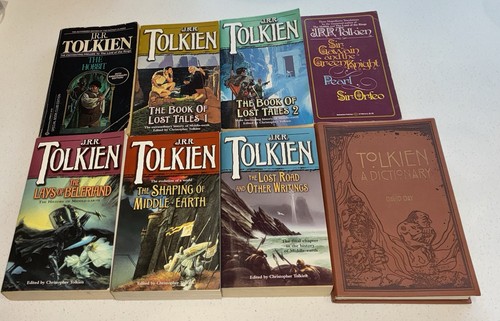 Jrr tolkien book lot hobbit - jrr,