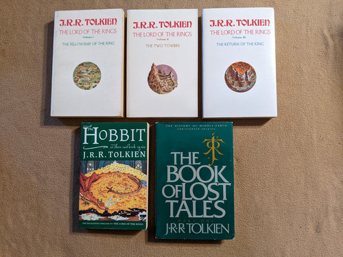 Tolkien 5 book lot - 5,