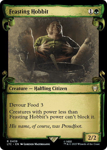Mtg feasting hobbit - mtg,