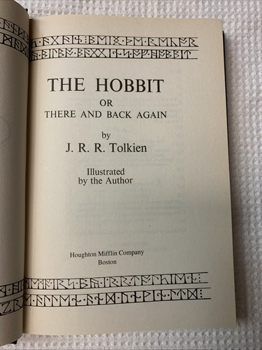 The hobbit there and - the,