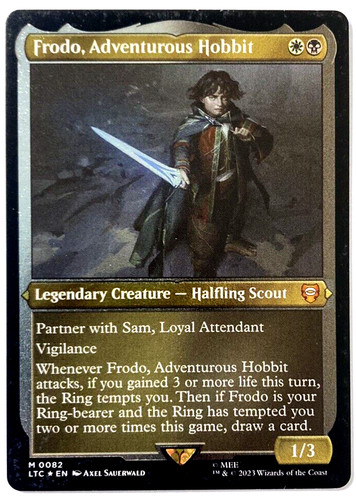 Mtg frodo avventuroso hobbit - avventuroso,